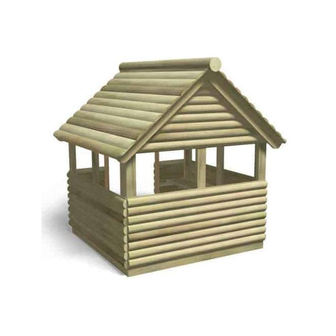 Log Play Hut