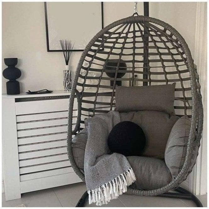 Luxury Rattan Hanging Egg Chair