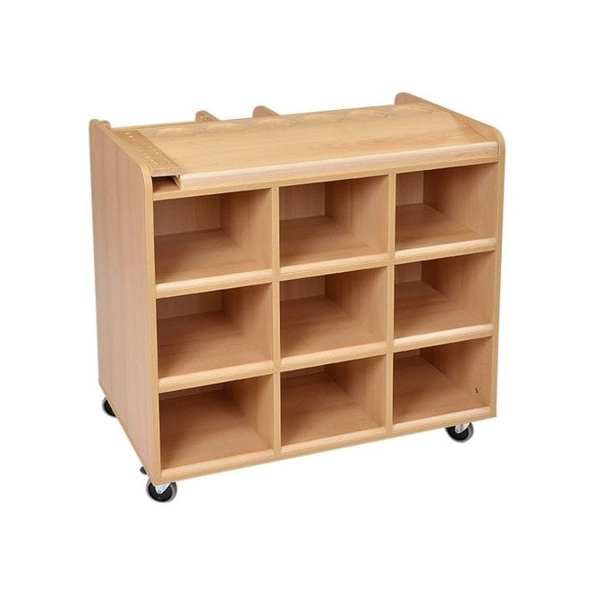 Mobile Art Resources Trolley with 24 Trays