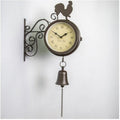 Outdoor Clock and Thermometer