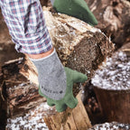 Outdoor Gardening Gloves - Thermal Extra Grip Gardening Gloves Latex All Purpose TWIN PACK