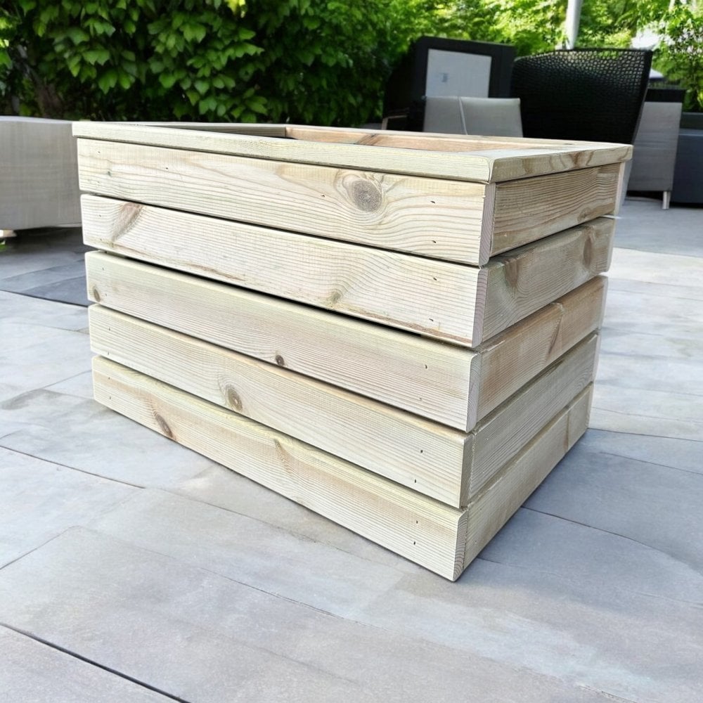 Outdoor Wooden Garden Planter