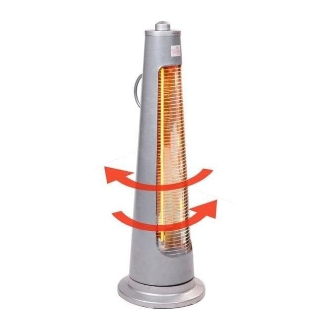 Patio Heater Rotating with 2 Power Settings