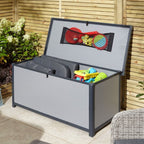 Plastic Storage Cushion Box Light Grey 4 X 2 Metres