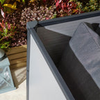Plastic Storage Cushion Box Light Grey 4 X 2 Metres