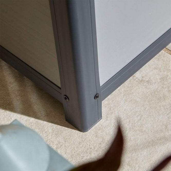 Plastic Storage Cushion Box Light Grey 4 X 2 Metres