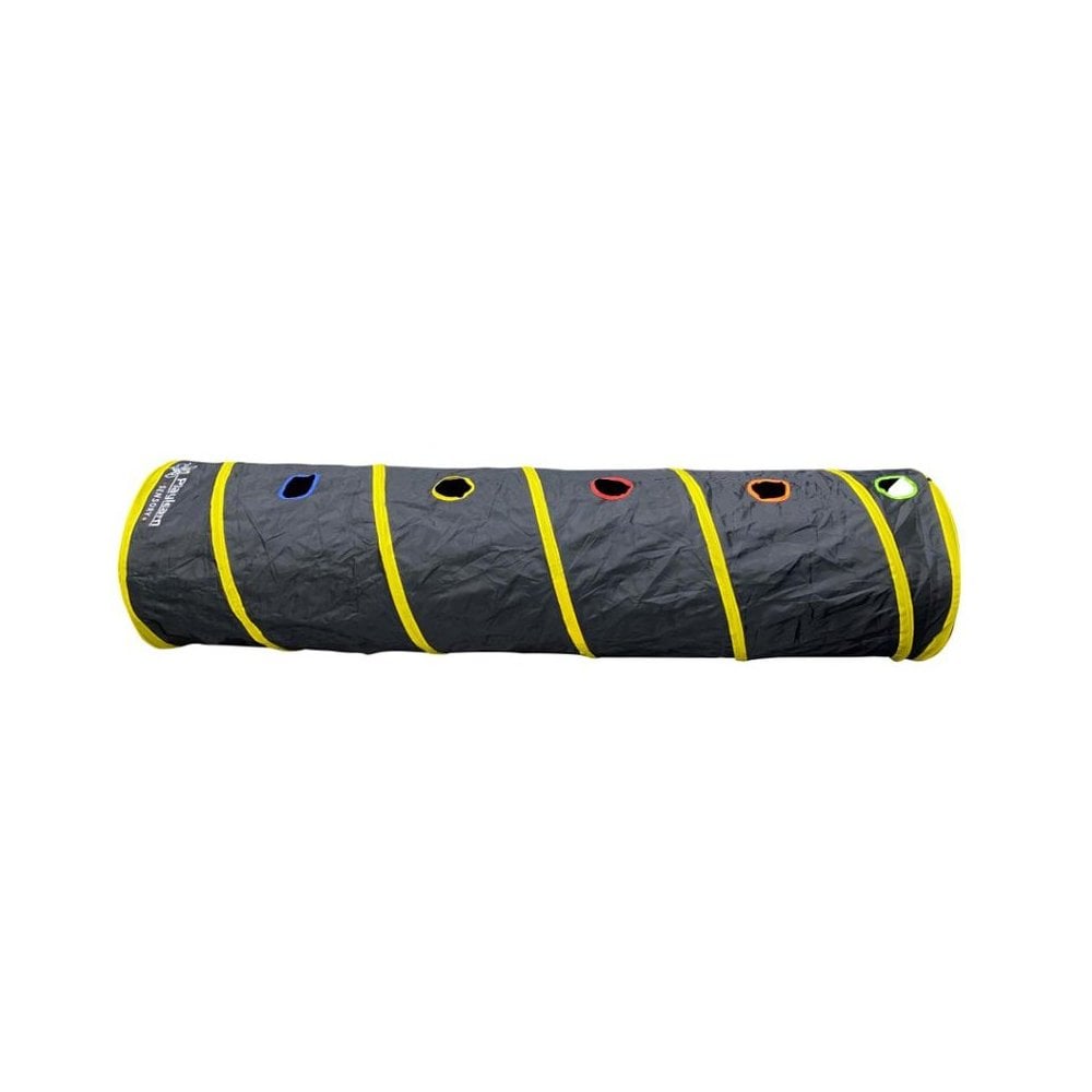 Pop-Up Play Tunnel For Kids Indoor or Outdoor & 5 LED Flashing Balls – 199 CM