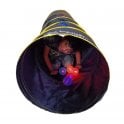 Pop-Up Play Tunnel For Kids Indoor or Outdoor & 5 LED Flashing Balls – 199 CM