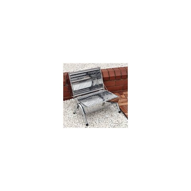 Portable Barrel Charcoal Barbecue / BBQ - Camping