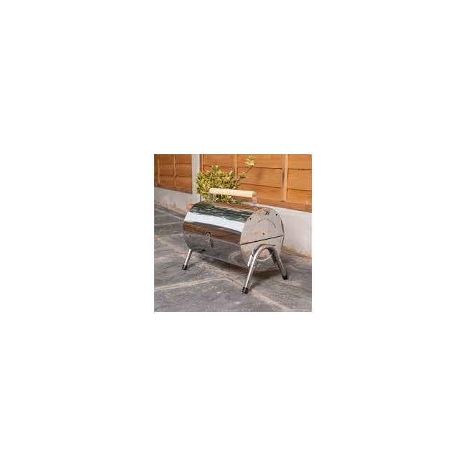 Portable Barrel Charcoal Barbecue / BBQ - Camping