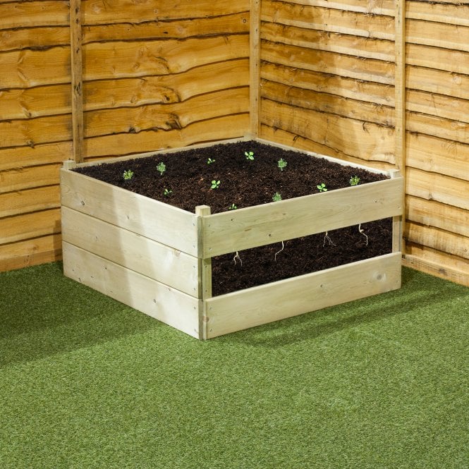 Raised Bed Double Viewing Window