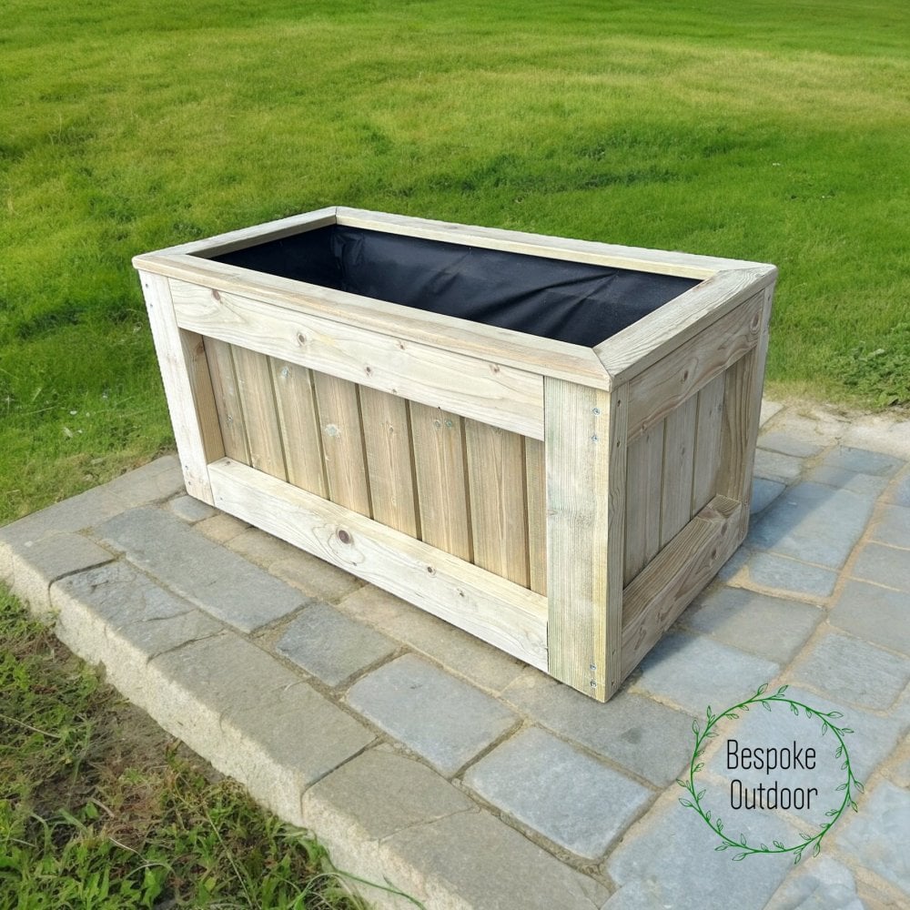 Rectangle Wooden Garden Planter