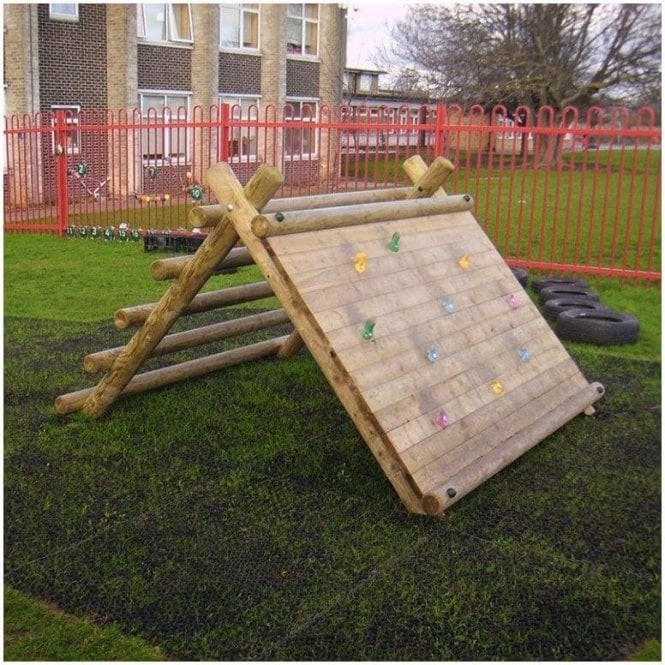 Rock Wall Log Climber
