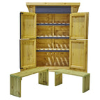 School Split Curriculum Shed -  Benches not included.