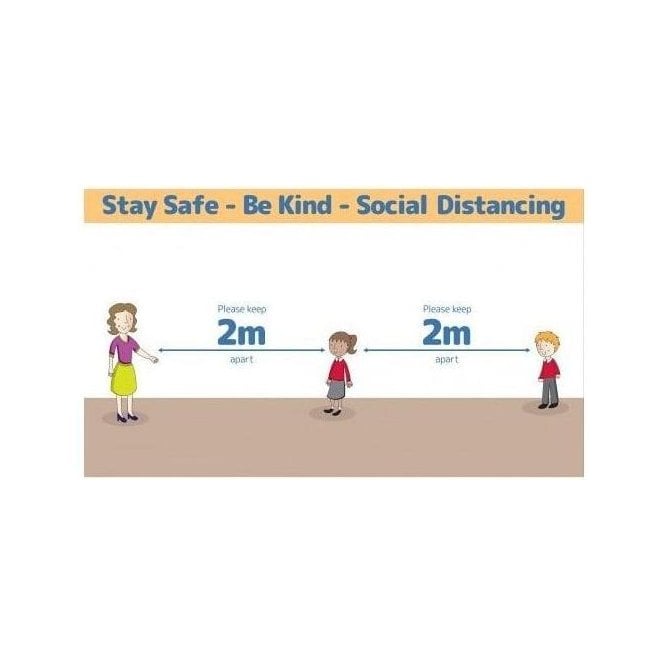 Social Distance Sign