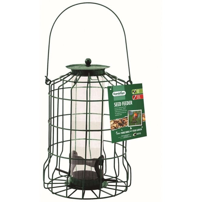 Squirrel Proof Seed Feeder for Wild Birds by Gardman