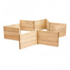 Star Shaped Garden Raised Bed Planter