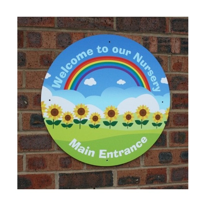 Welcome Nursery Sign