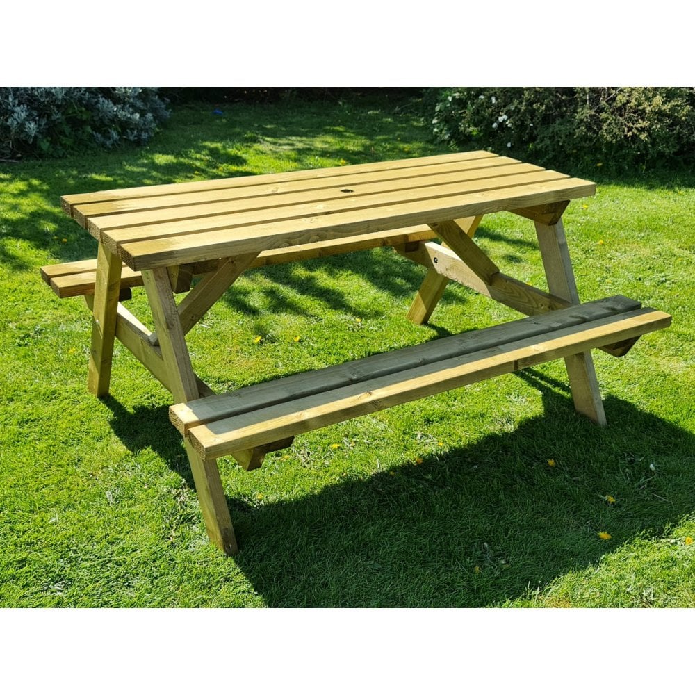 Wooden A-Frame Picnic Table