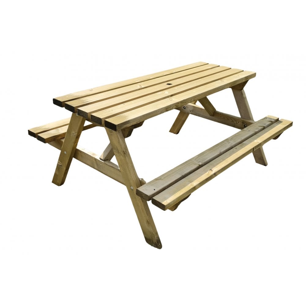 Wooden A-Frame Picnic Table