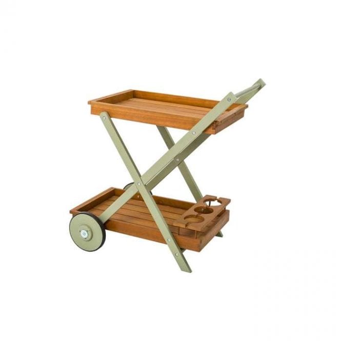 Wooden Drinks Trolley