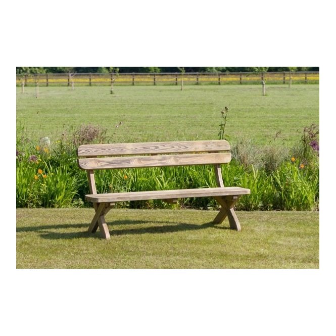 Wooden Garden Bench 1.6m (5ft 3in)