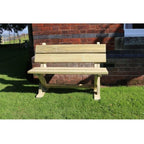 Wooden Two Seater Bench - 1.2m