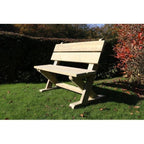 Wooden Two Seater Bench - 1.2m